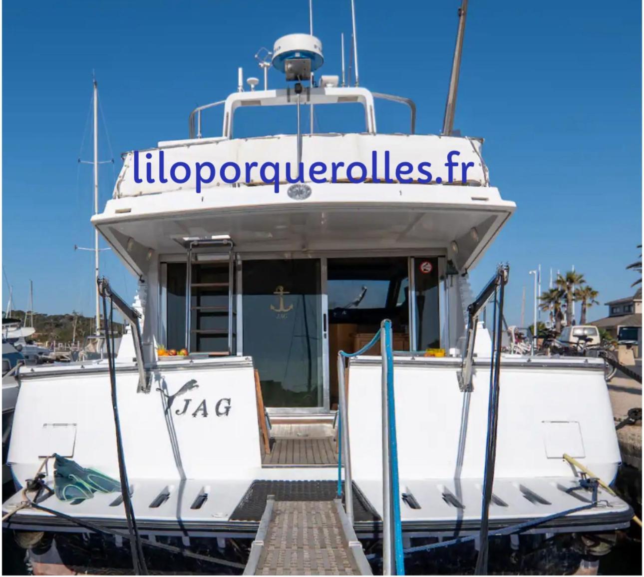 Hebergements Bateaux A Quai Porquerolles Luaran gambar